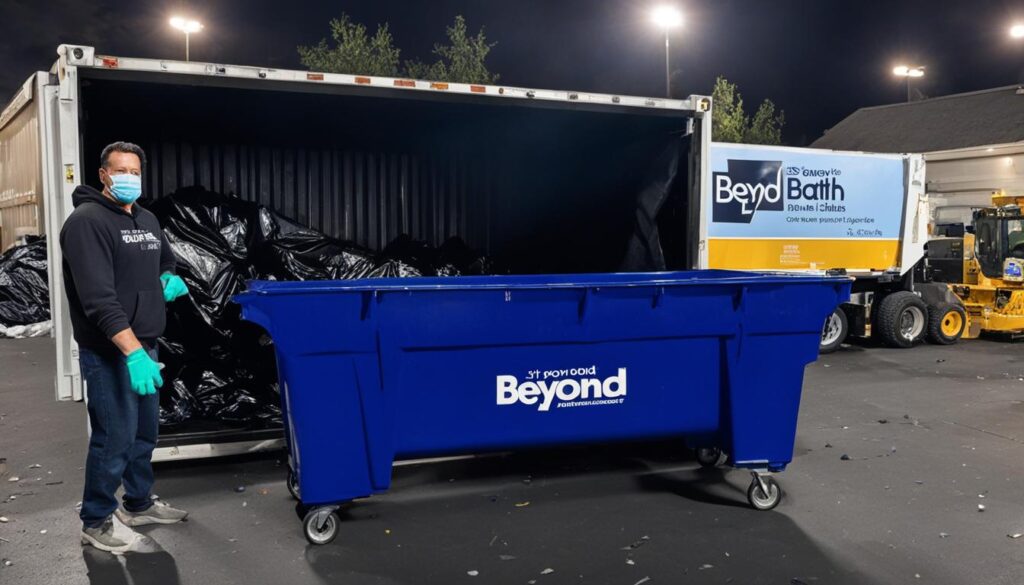 Bed Bath & Beyond dumpster diving