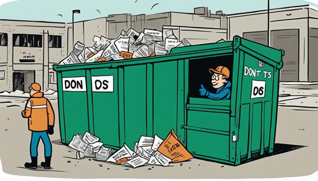 Dumpster Diving Dos and Don'ts in North Dakota