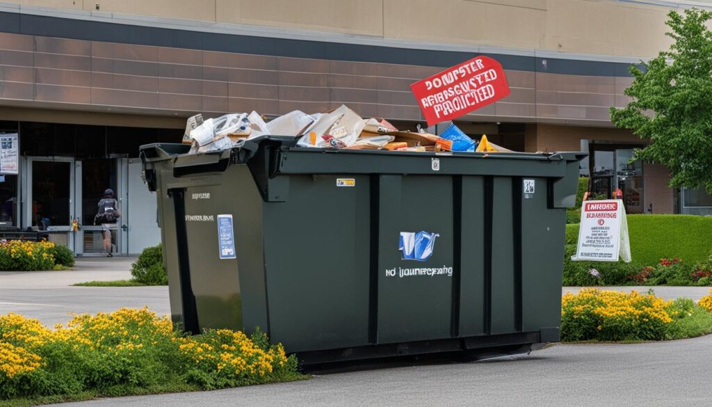 Dumpster Diving Laws at Meijer