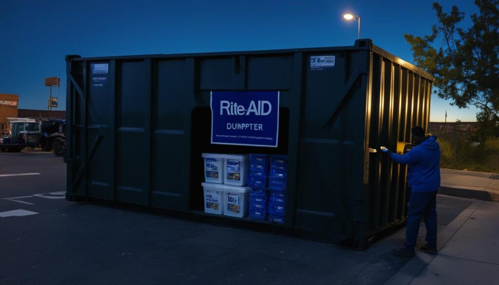 Dumpster Diving at Rite Aid