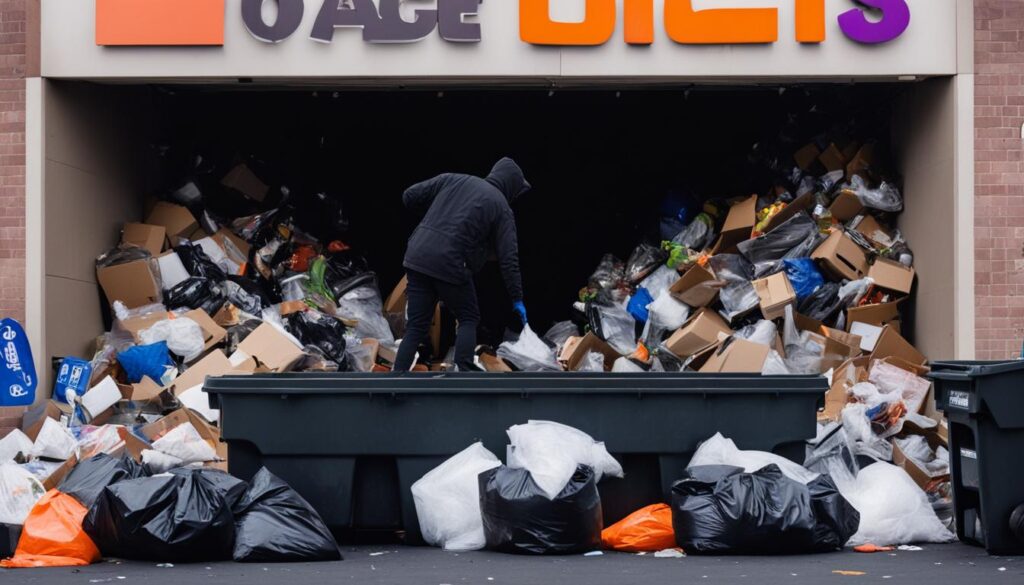 Dumpster diving at Big Lots