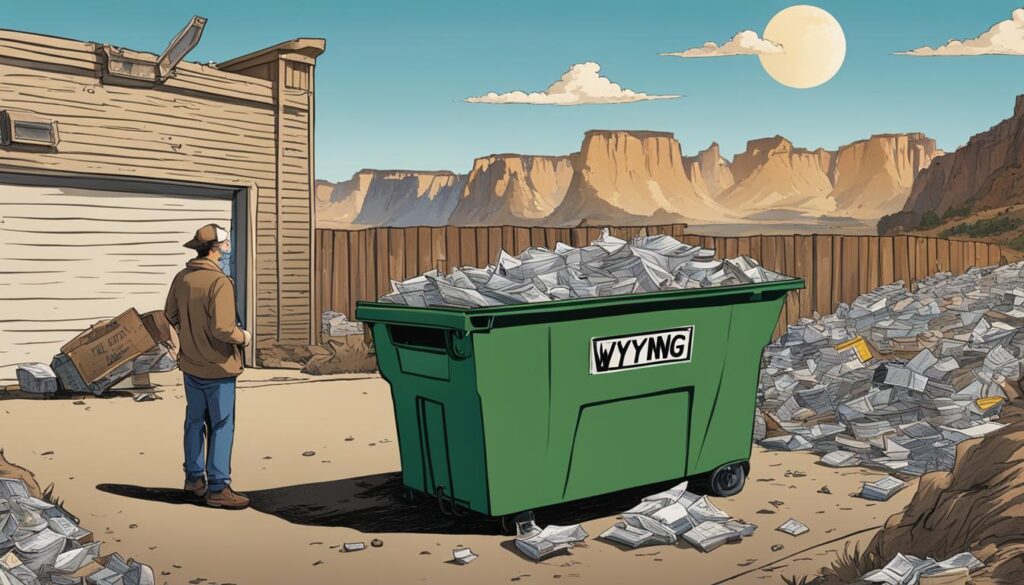 Dumpster diving laws in Wyoming