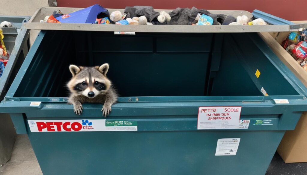 Petco Dumpster Diving Earning Chances