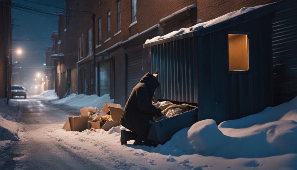 Wyoming dumpster diving