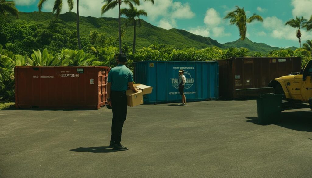 hawaiian dumpster diving regulations