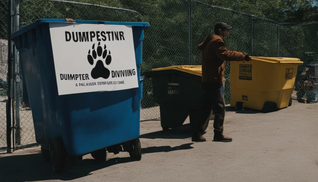 preventing dumpster diving crimes in Alaska