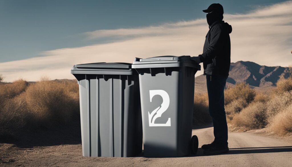 privacy rights regarding trash in Nevada