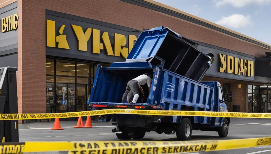 risks of dumpster diving at Bed Bath & Beyond