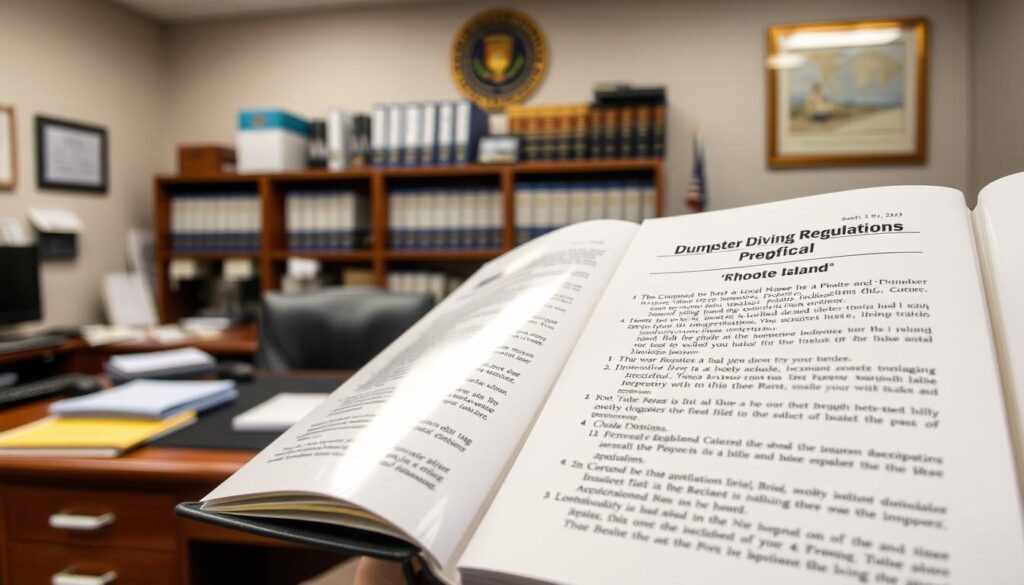 Dumpster Diving Regulations in Rhode Island