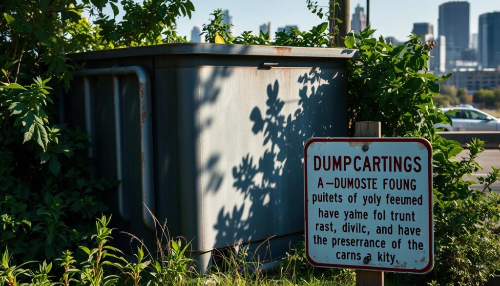 North Carolina dumpster diving regulations