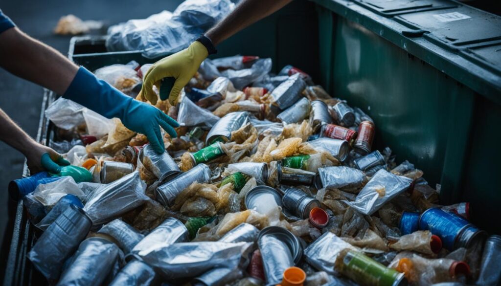 Restaurant Dumpster Diving