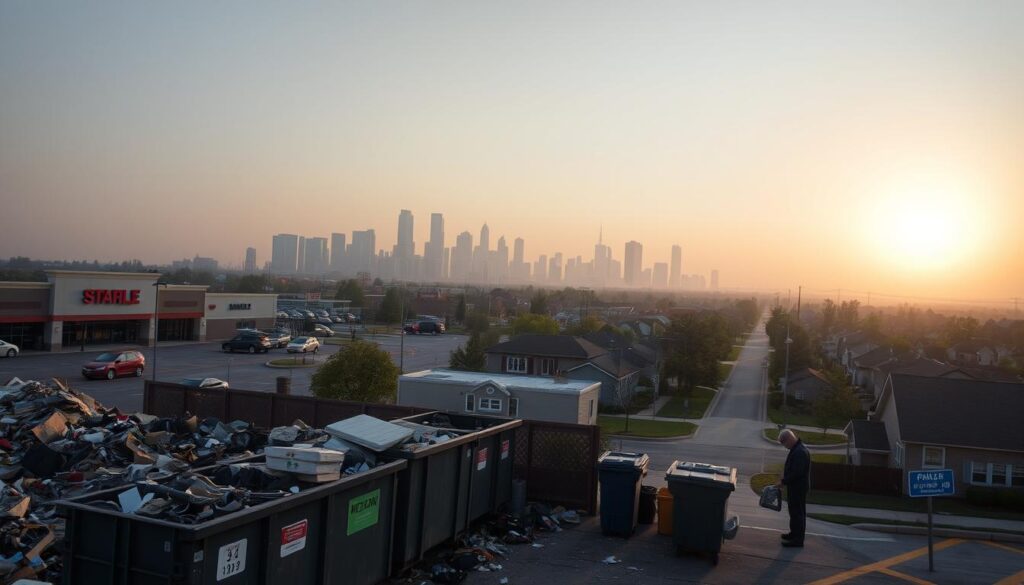 Retail vs. Residential Dumpster Diving in Michigan