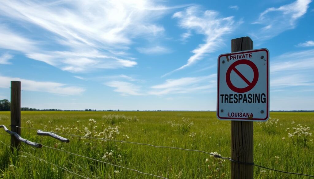Trespassing laws Louisiana