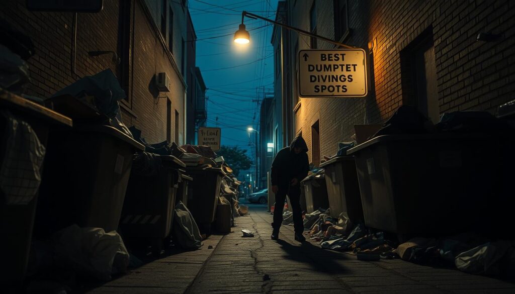 best dumpster diving locations