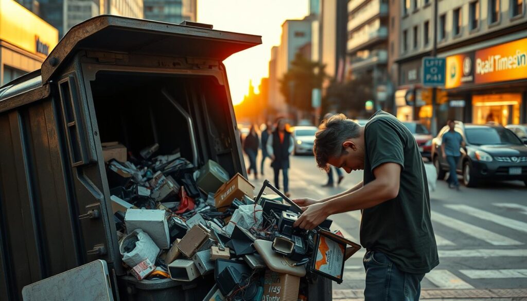 dumpster diving benefits