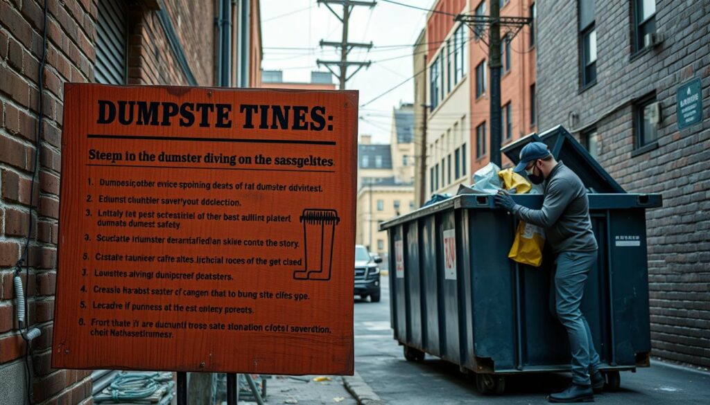 dumpster diving guidelines in Massachusetts