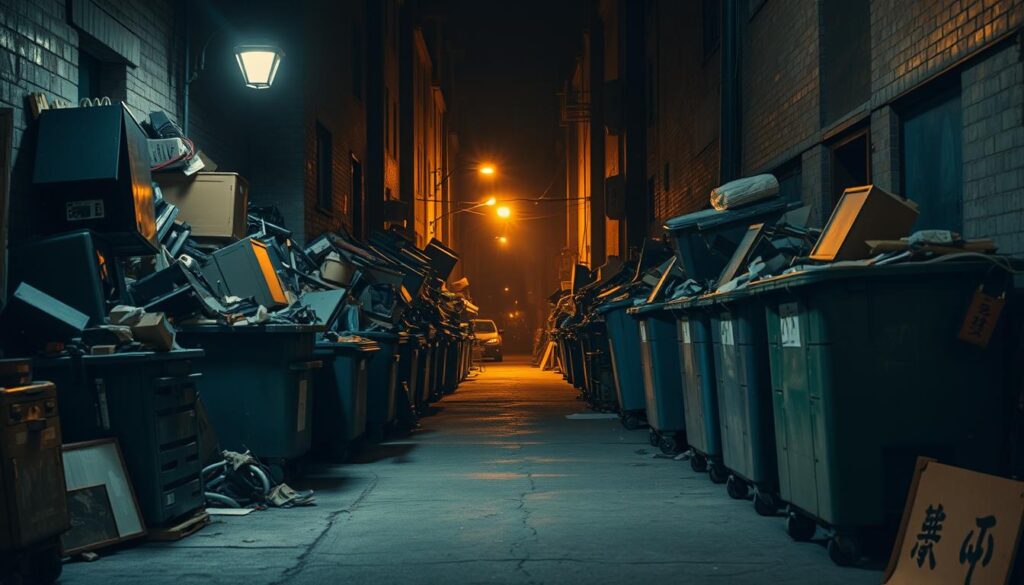 dumpster diving locations