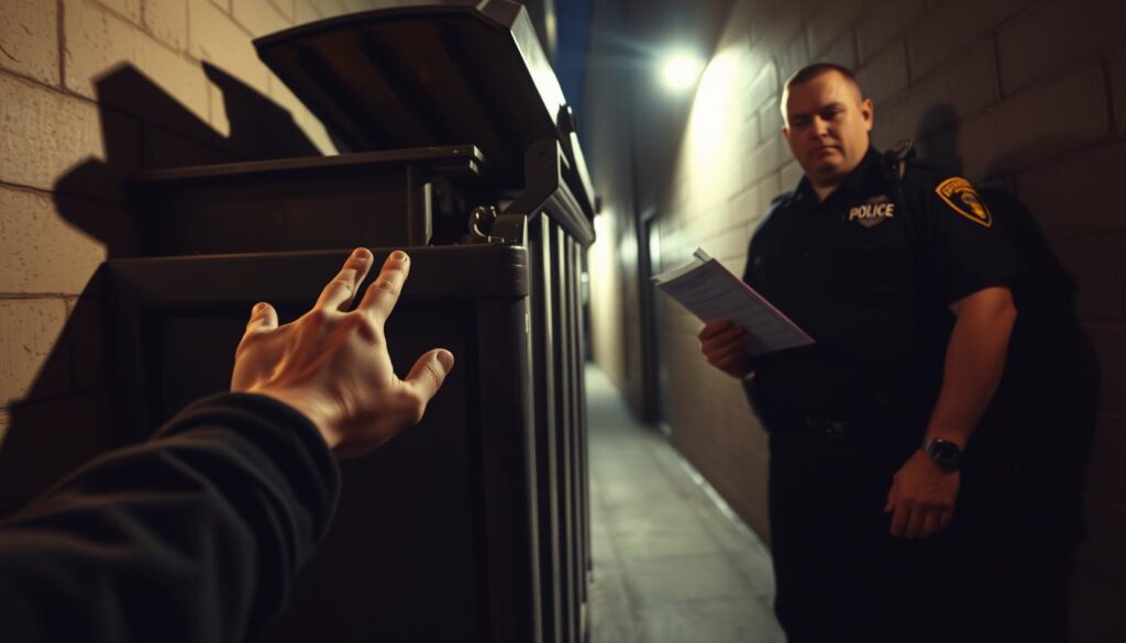 dumpster diving penalties