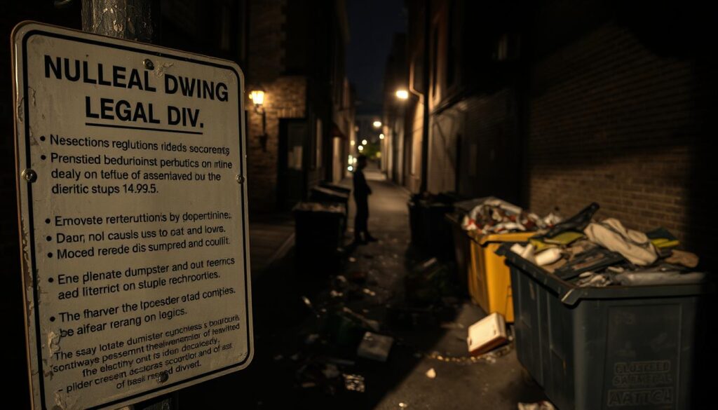 dumpster diving regulations