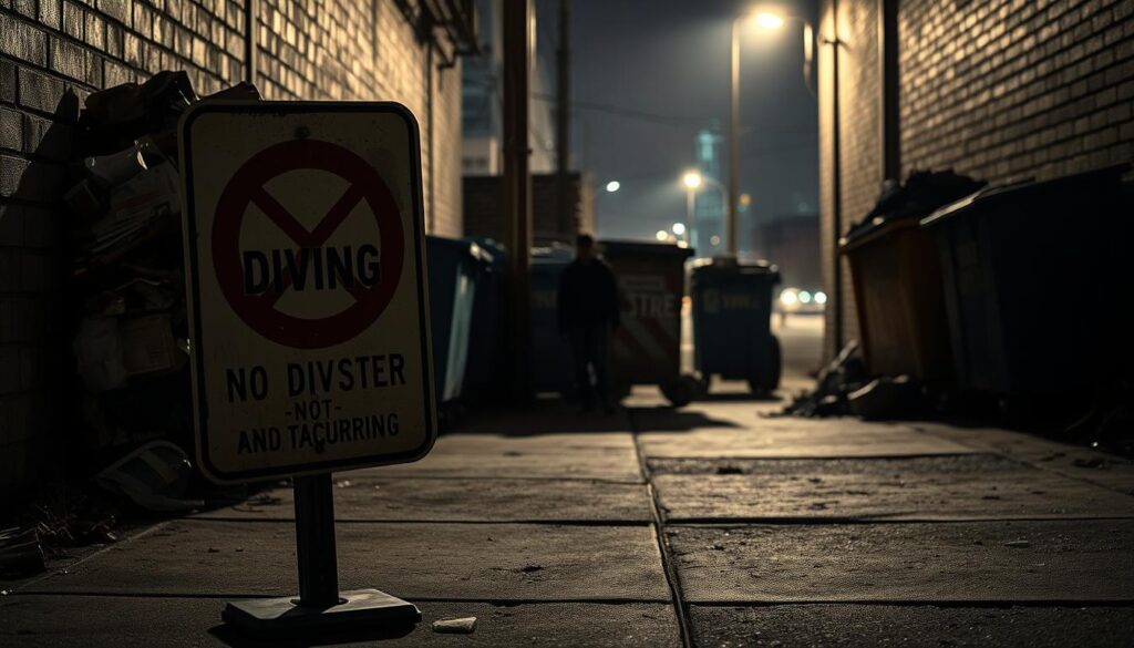 dumpster diving restrictions in Georgia