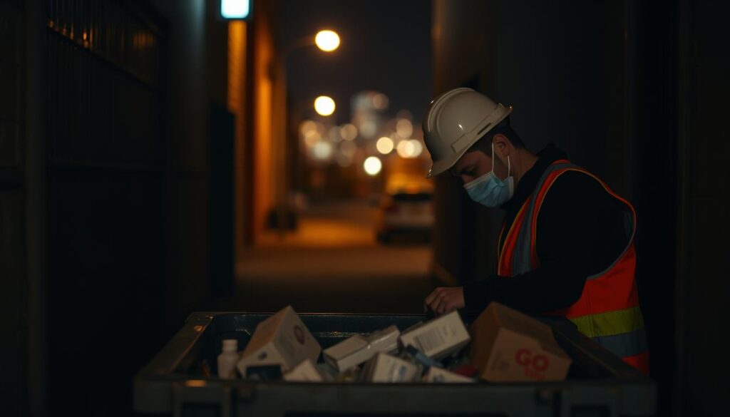 dumpster diving safety tips