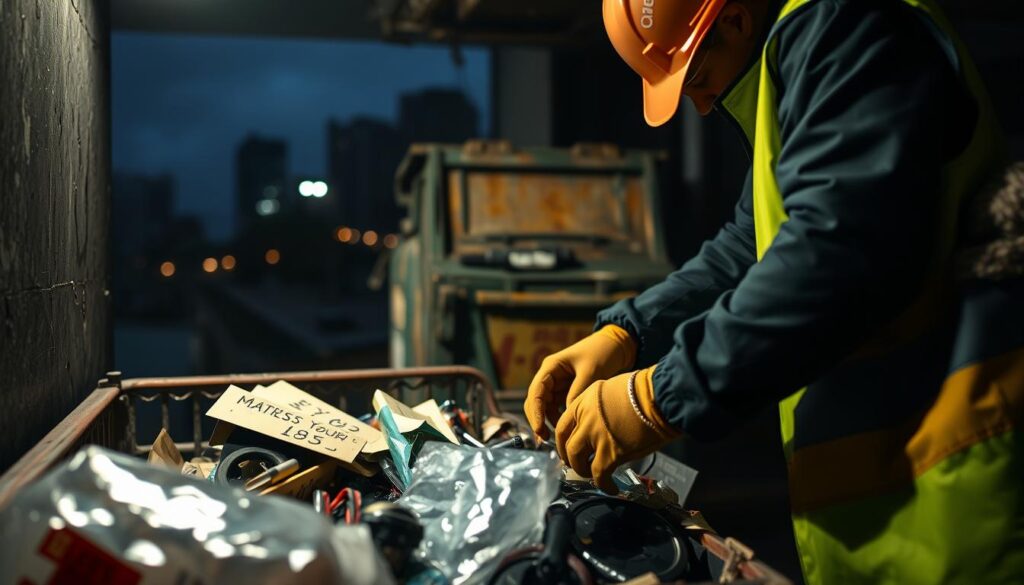 dumpster diving safety tips