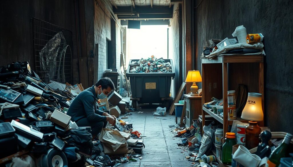 dumpster diving waste reduction