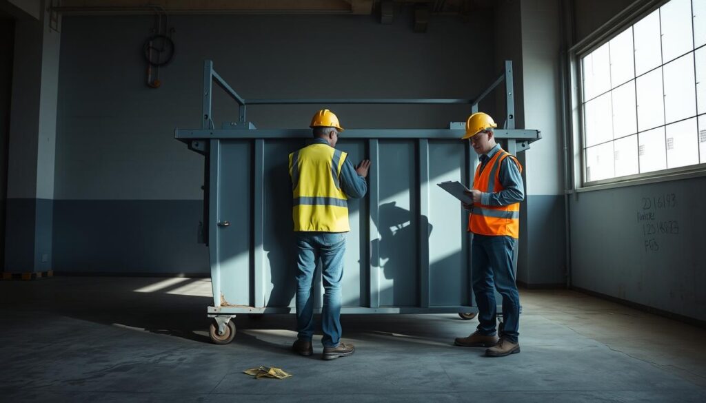 dumpster safety inspection