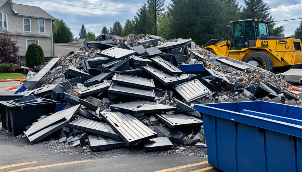 estimating dumpster size