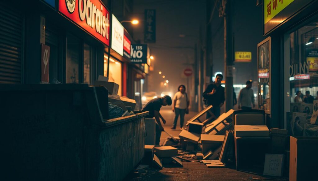 retail dumpster diving