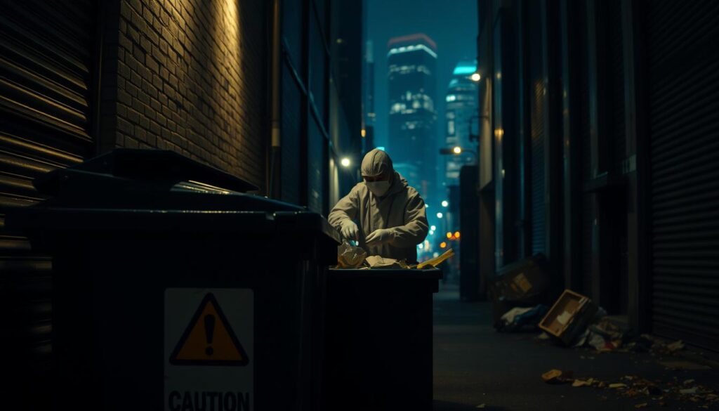 safety protocols for dumpster diving