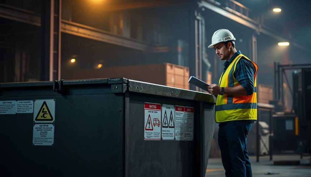 safety regulations dumpster rental