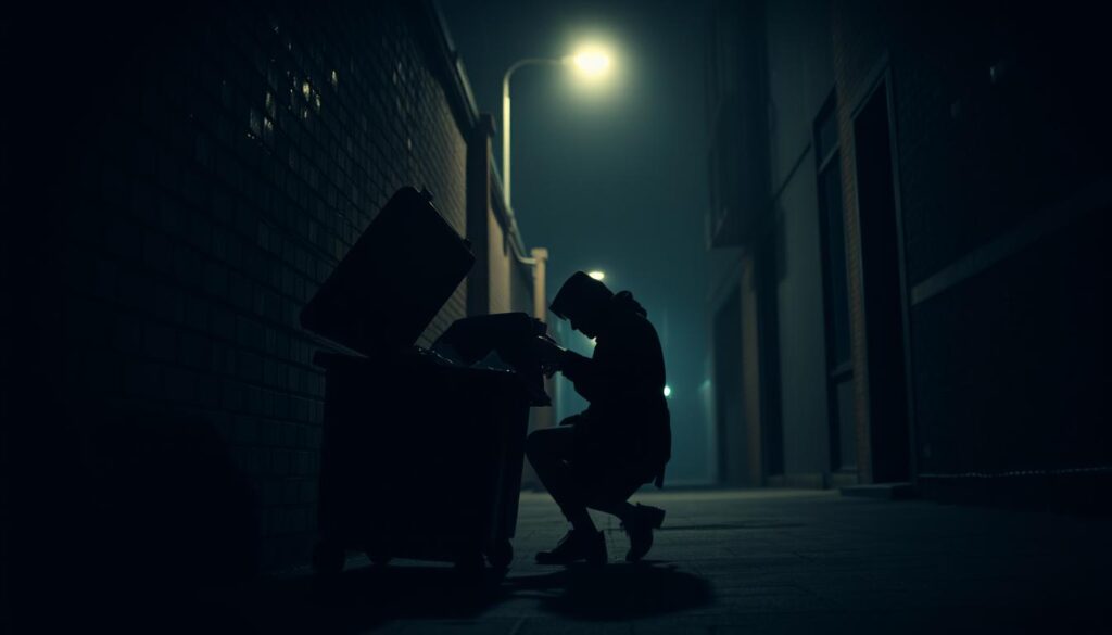 stealth dumpster diving techniques